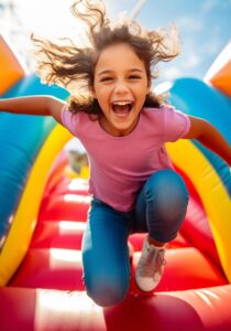 front view girl having fun outdoors 1Edit scaled e1769790802412 About Antonio’s Fun Zone